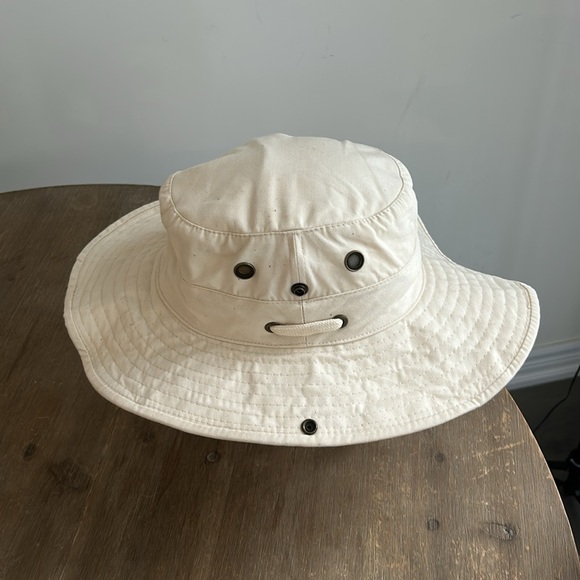 Cotton Safari Canvas Summer Hat Size 7 1/8 - Picture 5 of 11